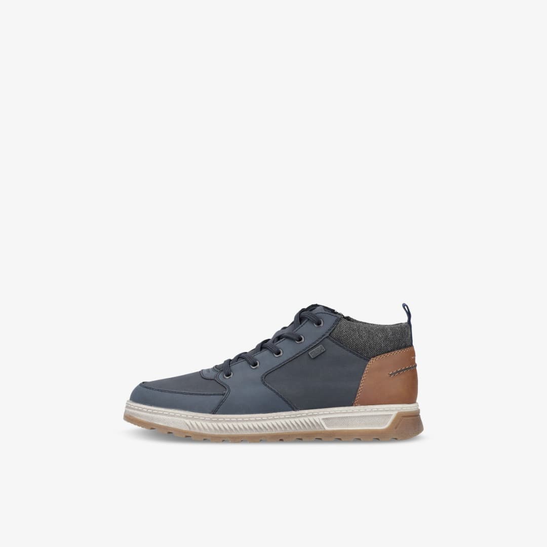 Rieker Schnürboots für Herren in blau / braun