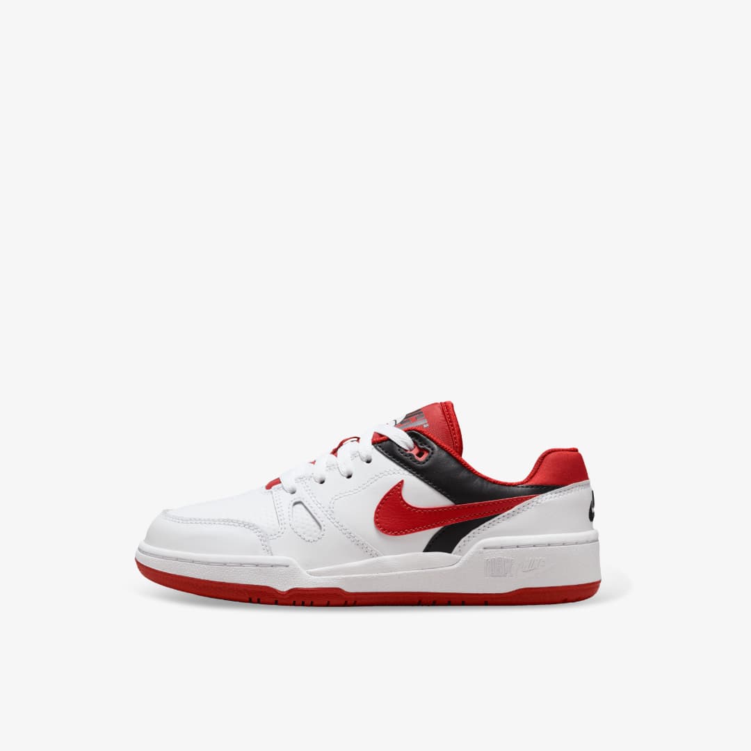 Nike Kinder Sneaker in weiß und rot