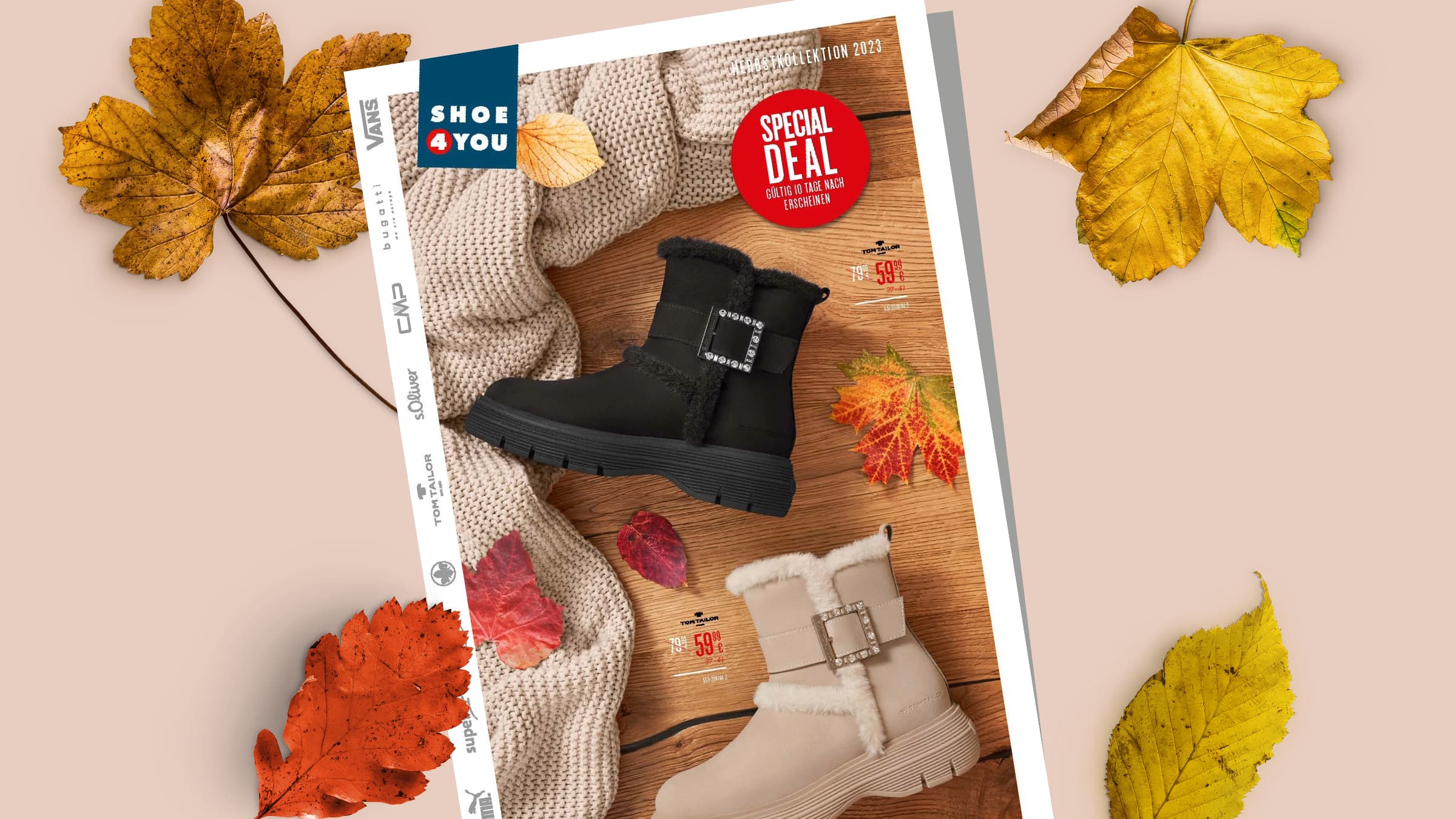 Shoe4You Schuhe im Herbstprospekt