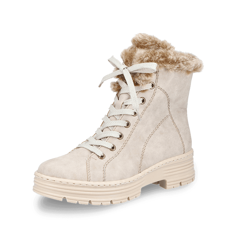 Shoe4You Rieker Damen Stiefel Hellbeige