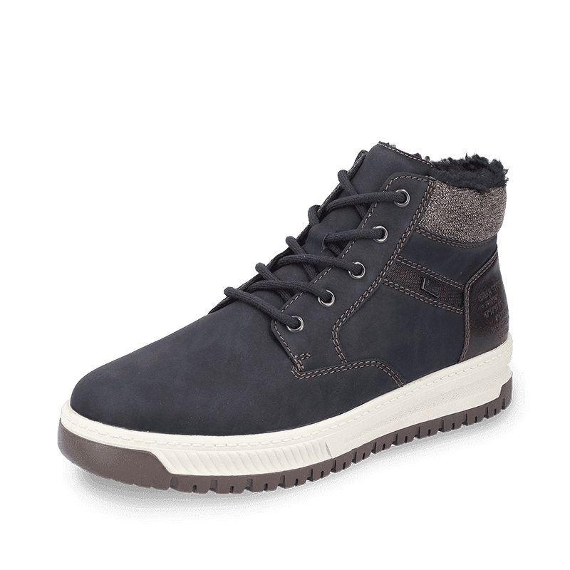 Shoe4You Rieker Herren Boot Schwarz