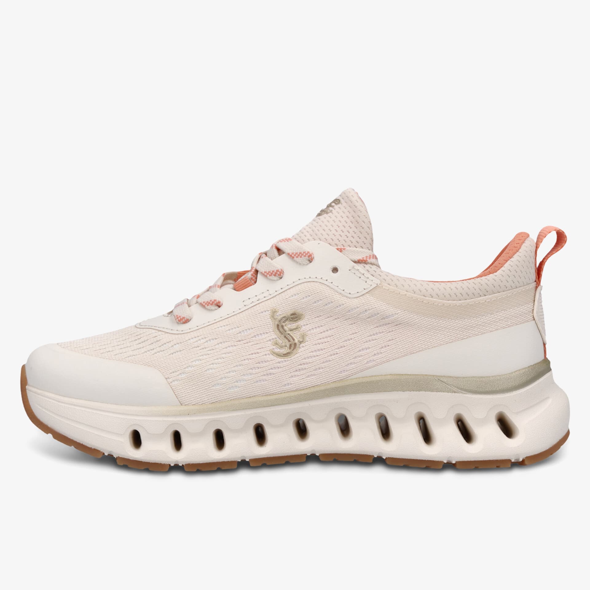 Sportlicher Sneaker mit atmungsaktivem Obermaterial und rutschfester Sohle.