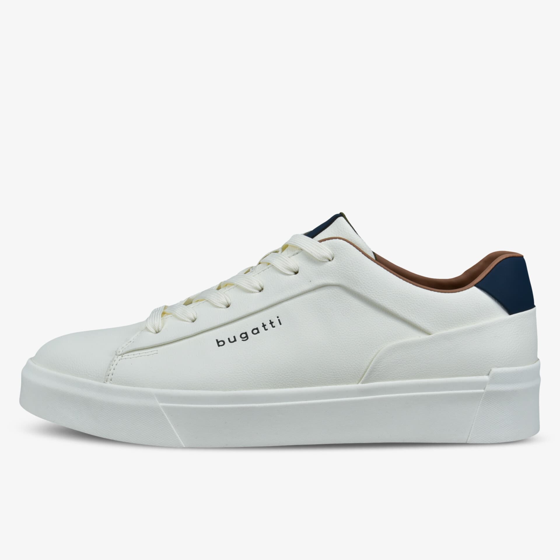 Stylische weiße Sneaker mit dezentem Logo und moderner Silhouette. Perfekt für jeden Anlass.