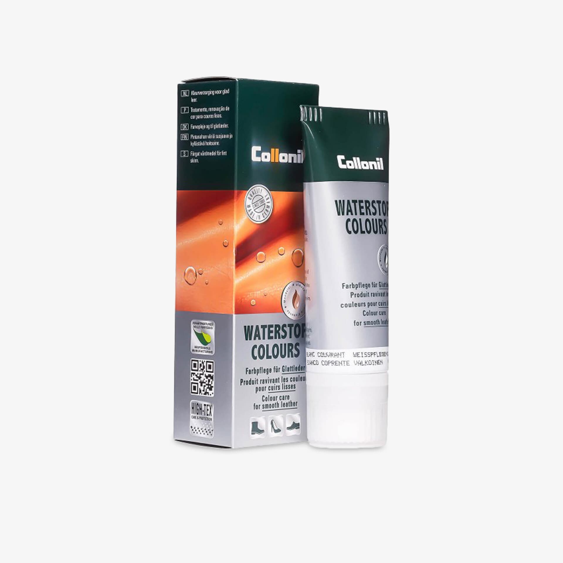 Effektive Lederpflegecreme für Farberneuerung und Schutz, leicht aufzutragen und wasserabweisend.