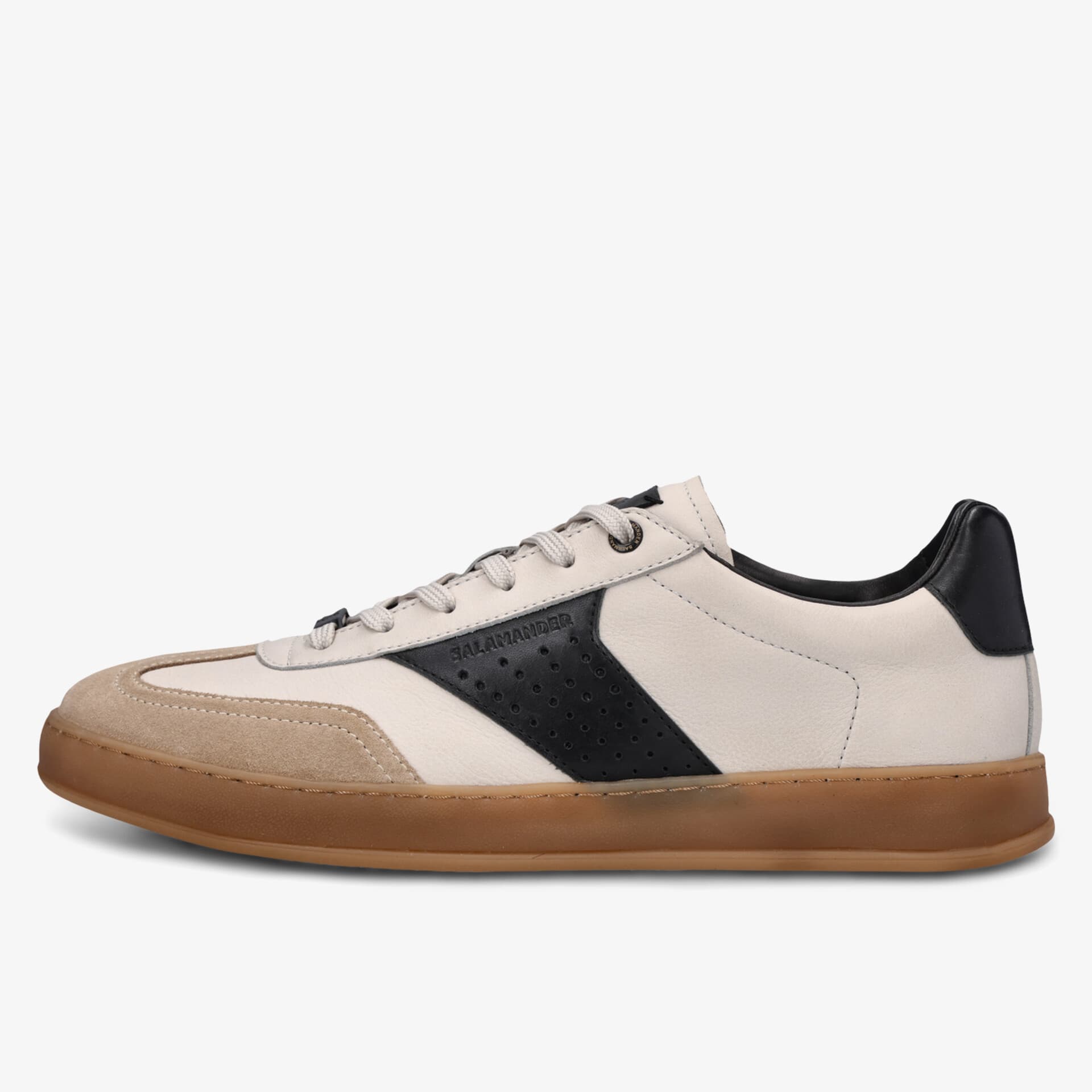 Stylischer Leder-Sneaker mit Komfort und rutschfester Sohle.